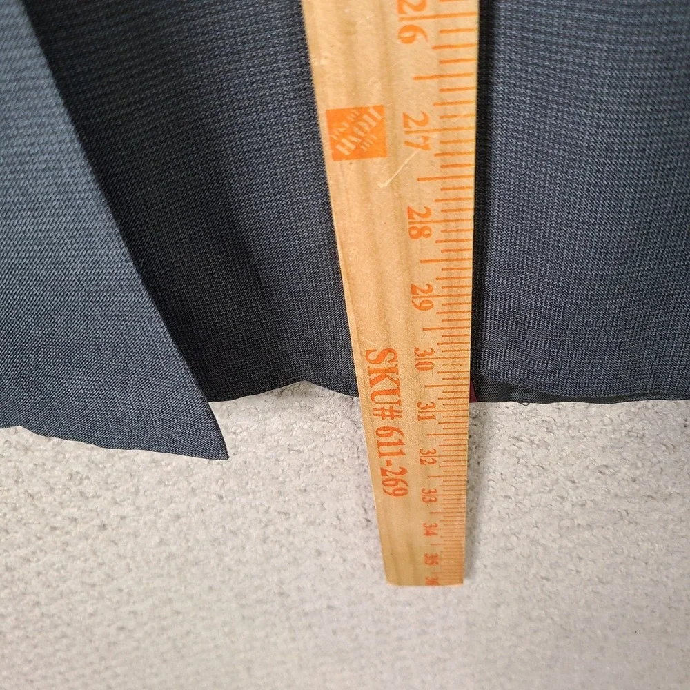 Vintage Evan Picone Jacket Mens‎ 41R Gray 2 Button Blazer Suit Coat USA Made